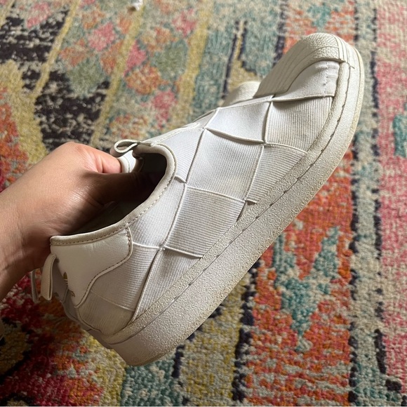 WOMEN'S SIZE 9 Adidas Superstar Slip on White Shoes Sneakers - Picture 4 of 6